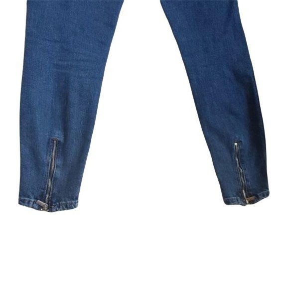 Mango MNG Skinny Isa Blue Wash Jeans -  Sz 2 - Picture 5 of 7